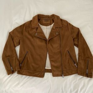 Faux Suede Jacket